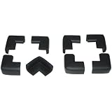Kidkusion Toddler Corner Kushions Black - 4 Pack by KidKusion
