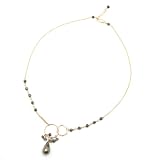 Pyrite and Labradorite Necklace by Mounir