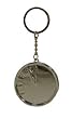 Watchmen Round Clock Metal Keychain