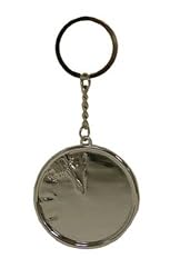 Watchmen Round Clock Metal Keychain