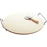Good Cook 4301 14.75 Inch Pizza Stone with Rack