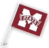 Mississippi State Bulldogs Car Flag