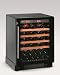 Kitchen & Housewares : EuroCave Performance 59 Built-In Wine Cellar (Multi-Temp) (Black - Glass Doo