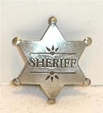 Sheriff 6 Point Obsolete Old West Police Badge