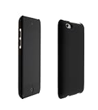 Produkt-Bild: iPod touch 4G Schutzh&uuml;lle Hardcover ...::: SCHWARZ :::... mit leicht gummierte / samtige Oberfl&auml;che