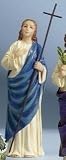 St. Martha Patron Saint Statue - 3.5" - Ceramic Painted