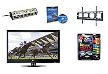 LG 55LH40 HDTV + Hook-up Kit + Power Protection + Calibration + Flat Mount