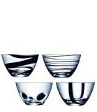 LSA Jazz Glass Bowls - Set of 4
