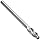 Alvord Polk 300 High-Speed Steel Counterbore, Built-In Pilot, Uncoated (Bright) Finish, 1/32" Oversize