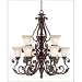 SVY-1-4085-9-16 9 Light Chandelier Cordoba by Savoy House SVY14085916