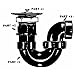 United States Hdwe. P-118C Bathtub Drain Kit