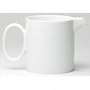 loft white round jug by rosenthal