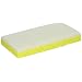 Impact 7129P Light Duty Cellulose Scrubber Sponge, 6-1/4" Length x 3-3/16" Width x 7/8" Height, White/Yellow (8 Pack of 5)
