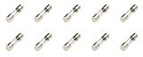 Review   / 10 X HS 2A Slow Blow 20mm Glass anti surge fuses