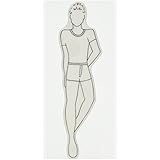 Prima Marketing Julie Nutting Mixed Media Adam Cling Rubber Stamps