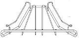 lazy susan for corner cabinet:Fulterer Lazy Susan Corner Add-On Center Section (2) - Chrome
