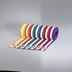 Karate, TaeKwonDo, White Striped Rank Belts