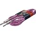High Quality Instrumentenkabel Vintage Tweed Pink - 6 Meter - 2x Klinke 6,3mm - Gitarrenkabel - Klinkekabel
