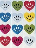Smile Hearts Stickers (100/Roll)