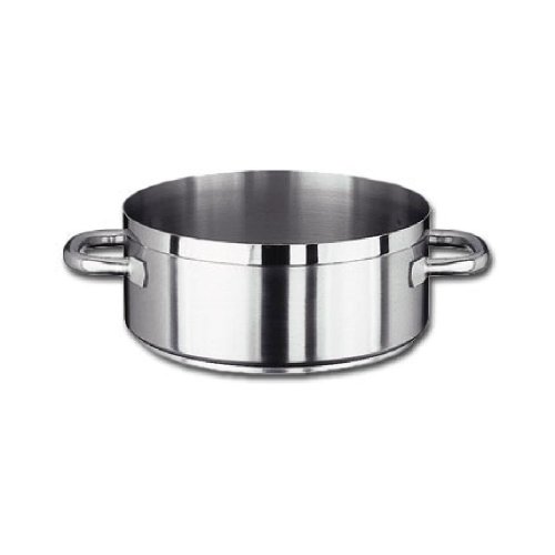 Vollrath 3315 14-Gauge Stainless Steel Centurion Induction Casserole/Brazier Pan, 15-Quart