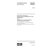 ISO/IEC 18000-7:2004, Information technology - Radio frequency identification for item management - Part 7: Parameters for active air interface communications at 433 MHz