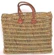 Moroccan Straw Summer Beach / Shopper / Tote Bag
