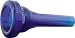 Kelly Mouthpieces Trombone Mouthpiece Large Shank Crystal Blue 5G