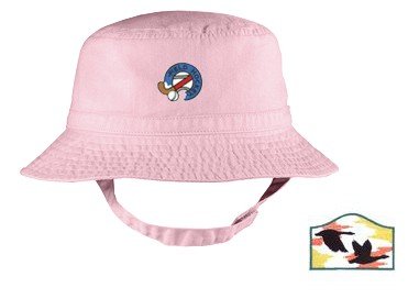 Embroidered Infant Bucket Cap with the image of: canada geese