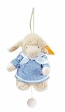 Steiff 237324 - Tr&auml;um S&uuml;ss Lamm Spieluhr 20 cm, blau