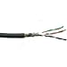 "Belden 8334 060100 Cable, Multipair; 24 AWG; 7x32; Foil Braid Shield; PVC Ins.; 4 PAIRS"