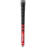 Golf Pride New Decade MultiCompound Golf Grip - .600 Round (Black Cord Upper / Red Lower)