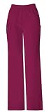 Cherokee Cargo Pocket Poplin Scrub Pant Scrub Pants Women