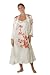 Silk Nightgown and Robe Set - Royal Peacocks - Women's Sleepwear in 100% Silk, Hand Painted - Elegant Gift for Women by TexereSilk