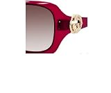 Gucci 3044 F S Sunglasses - COLOR: 043H Burgundy Opal (FM brown violet shaded lens)