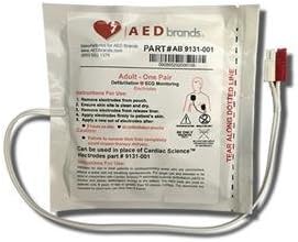 AED Pads for Cardiac Science AB-9131-001 by For AED Brands