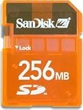 SanDisk SecureDigital Card 256 MB Game