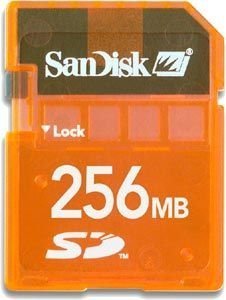 SanDisk SecureDigital Card 256 MB Game