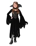 Black Rose Vampiress Child Classic Vampire Monster Costume