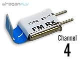 Picture Of Receiver Crystal Channel 4 for Vortex and Vortex Extreme RC Airplanes (27 MHz)