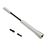 Alu Kurzstab Antenne, Ausf�hrung: 16V-Style First Edition, Alu poliert. Mit verschiedenen Gewindest�cken.von "AD Tuning GmbH & Co. KG"