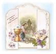 Capilla Series First Communion Invitation - Boy - Quad-fold, Die-Cut - SPANISH - 100 per pack