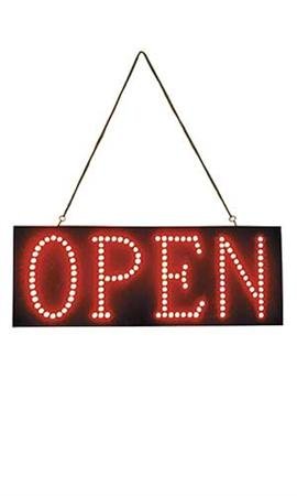 Horizontal Ultra-Bright Led Open Sign- 20