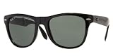 31NqybuiqdL. SL160  Ray Ban Polarized Black Folding Wayfarer RB 4105 601/58 Sunglasses w/G 15 Lens Size 54 mm RB4105