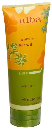 Alba Botanica Passion Fruit Body Wash , 7 -Ounce Bottle (Pack of 2)