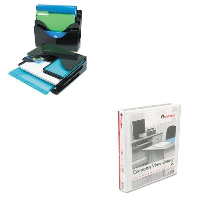 KITDEF390204UNV20962 - Value Kit - Deflect-o Three-Tier Document Organizer (DEF390204) and Universal Round Ring Economy Vinyl View Binder (UNV20962)
KITDEF390204UNV20962 - Value Kit - Deflect-o Three-Tier Document Organizer (DEF390204) and Universal Round Ring Economy Vinyl View Binder (UNV20962)