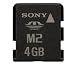 Sony MS Micro 4GB Memory Stick And USB Adaptor