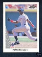Buy 1990 Leaf Frank Thomas Baseball Rookie Card In Protective Display Case by Leaf