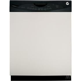 GLDA696PSS Full Console Dishwasher with 4 Wash Cycles 6 Wash Options Electronic Controls Nylon Ra by GE