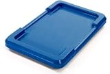 Blue Lid For Cross Stack And Nest Tote. Package of 6