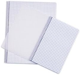 Correct Products 15-NB04 Cleanroom Notebook, 5.5" x 8.5", Engineering Grid Print [2 per Pack]